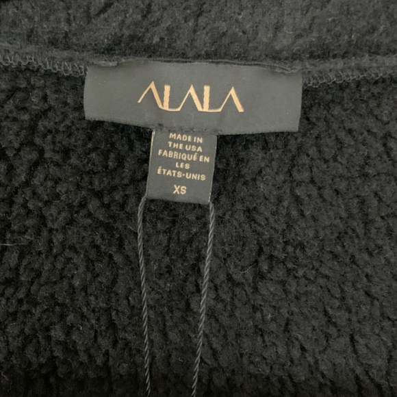 ALALA Vegan Leather Sherpa Vest - Picture 10 of 12